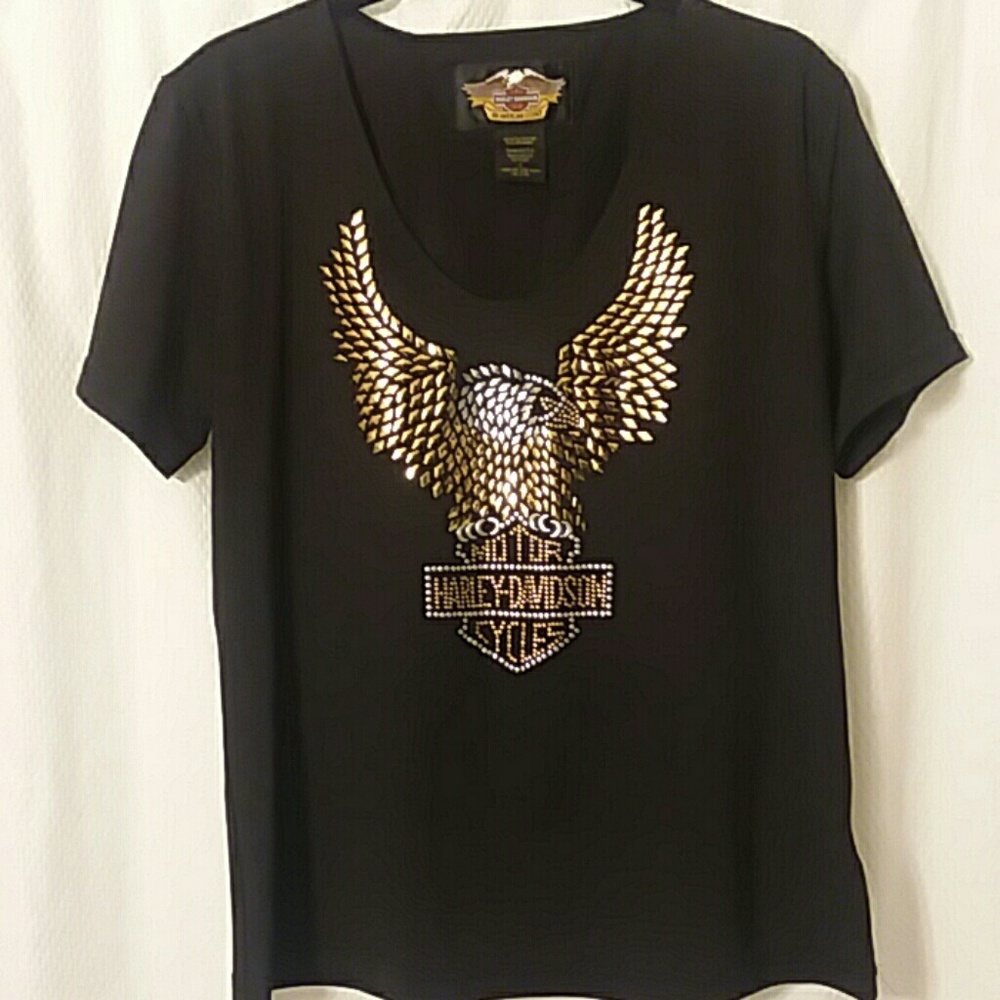Harley Davidson Eagle studded top